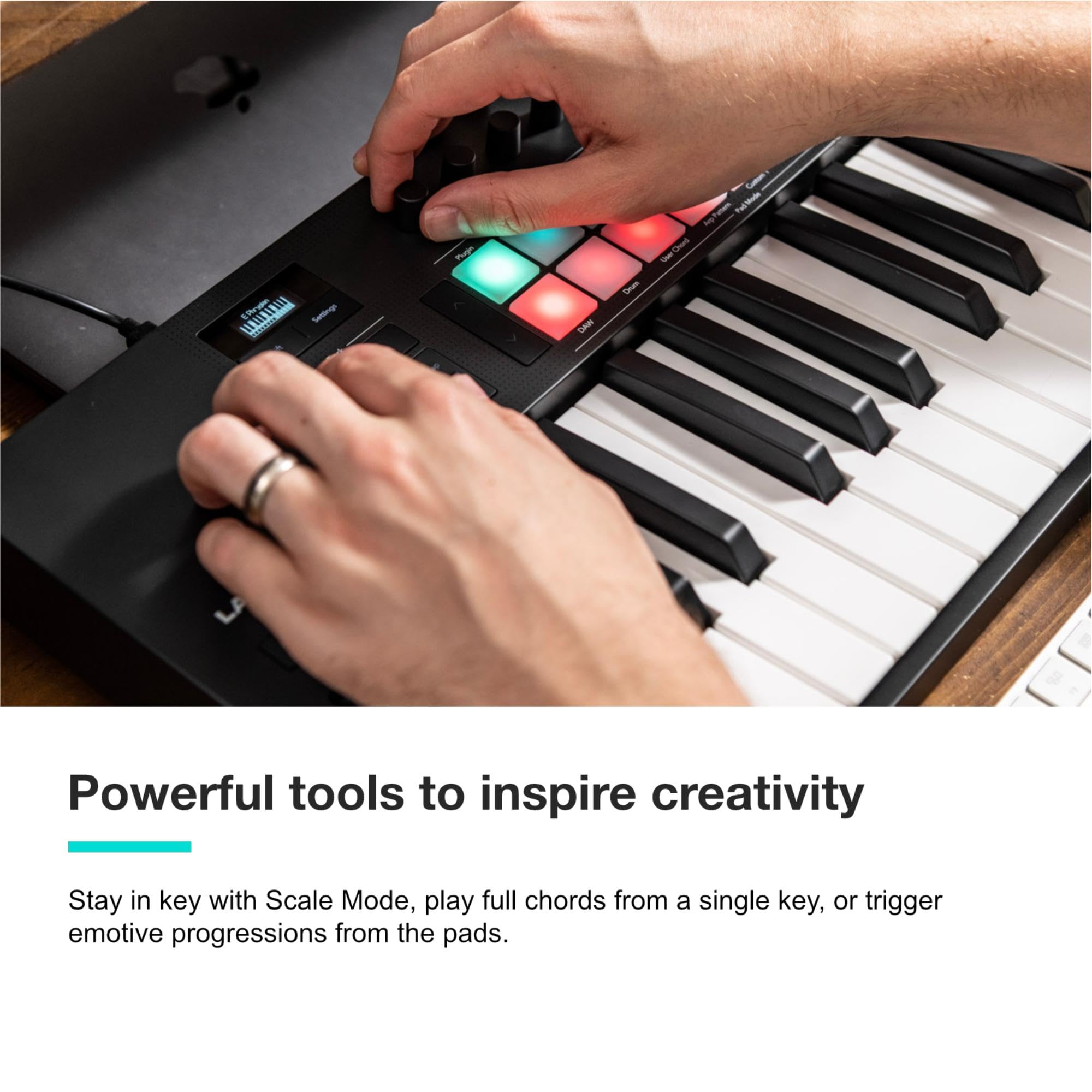 Novation Launchkey 25 MK4 ユーザー登録解除済み中古美品 novation Launchkey 25 MK4 MIDIキーボード 25鍵盤 ノベーション